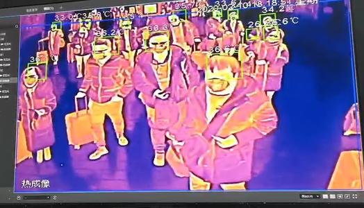 热成像人体智能测温系统