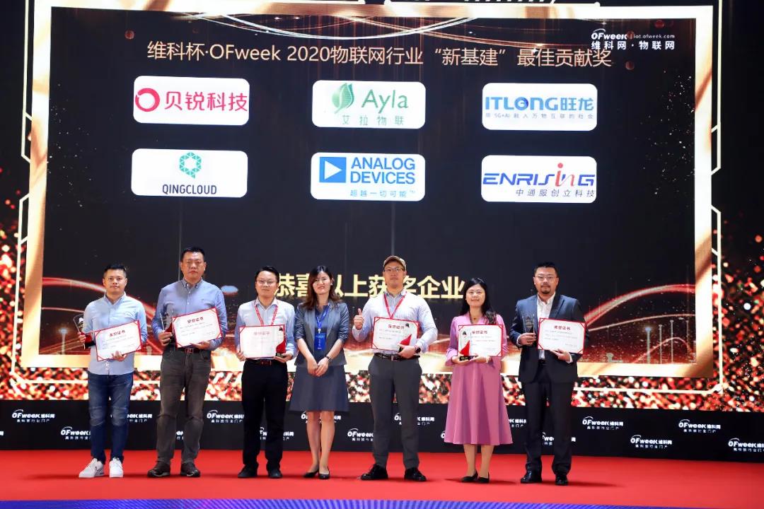 BSport体育官网智能斩获“2020年物联网行业‘新基建’最佳贡献奖”
